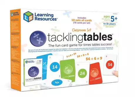Карти игра с таблицата за умножение, Learning resources, LSP 1213-UK