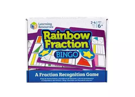 Бинго с дроби, Learning Resources, LSP 0620-UK