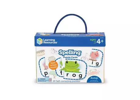 Пъзел за съставяне на кратки думи на английски език, Learning resources, LER 6086 