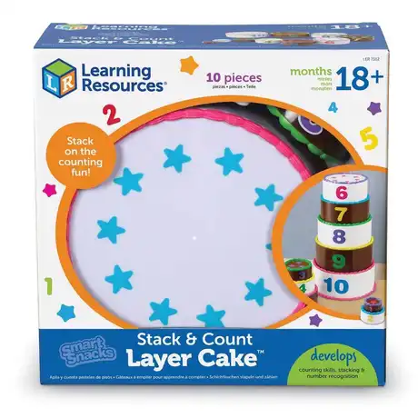 Детски сортер торта с числа,Learning Resources,LER 7312