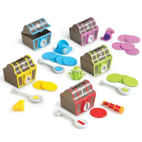 Сортер пиратско съкровище,Learning Resources,LER 6808