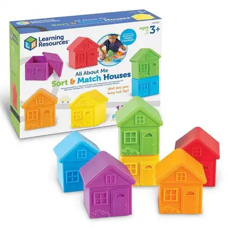Комплект за сортиране къщи,Learning Resources,LER 3370