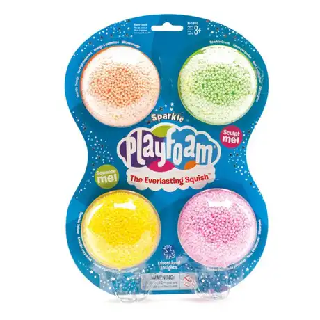 Творческа игра блестяща Playfoam® Sparkle, Educational Insights,EI-1910