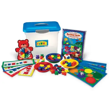 Комплект за сортиране,рисуване и игра -мечета,Learning Resources,LER 0757