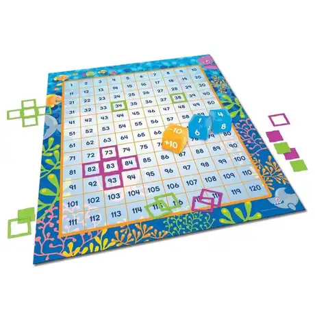 Подложка за под Морска математика,Learning Resources, LER 1772