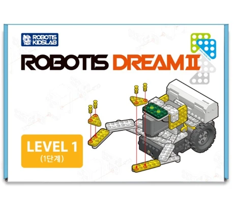 КОМПЛЕКТ ЗА РОБОТИКА ROBOTIS DREAMⅡ, LEVEL 1 KIT, 8Г.