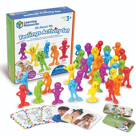 Комплект броилки и карти Всичко за мен, чувства, Learning Resources LER 3368
