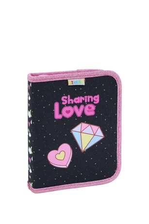 Несесер Street Love, 1 цип, 2 пр, празен, 16.5х20.5х4.5 cm, 240519