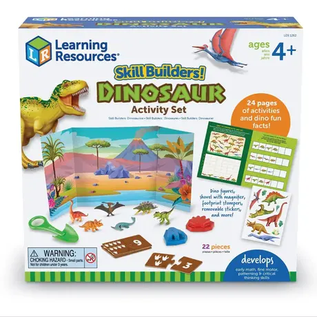 Създатели на умения! Динозаври от Learning Resources, LER 1262