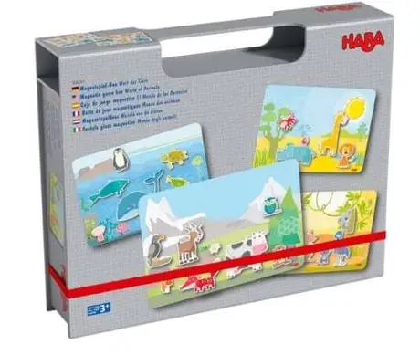 Haba Образов. магнитна игра - животни 73 части