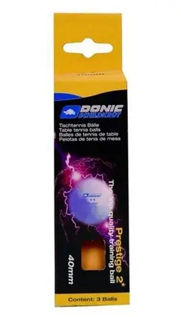 Топче за тенис на маса Donic, 3броя, 2 звезди