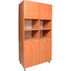 МЕДИЦИНСКИ ШКАФ - МОДУЛ ШКАФ ЗА МЕДИЦИНСКИ КАРТОНИ 90Х50 Н=200.3СМ