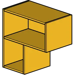 ШКАФ ТЕТРИС 60X35 Н=60СМ ГОРЕН