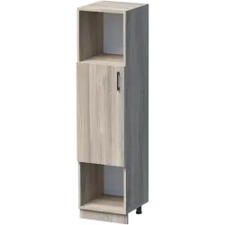 ШКАФ КУБА 40X42 Н=160СМ С ВРАТА И 2 НИШИ