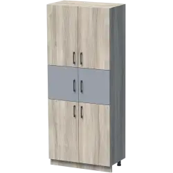 ШКАФ АРШ 80X42 Н=190СМ С 6 ПРАВИ ВРАТИ