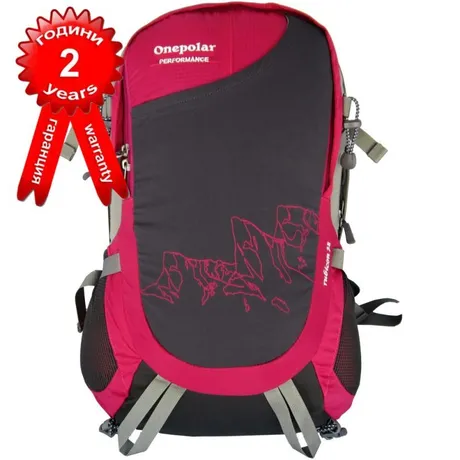 Туристическа раница Onepolar Performance 2г. гаранция, Цикламена 