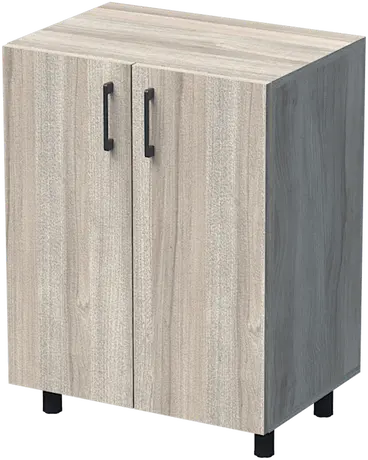 ШКАФ УНИ 60X52 Н=80СМ С 2 ВРАТИ 