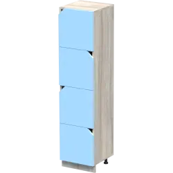 ШКАФ ДЕТСКИ АРИС 40X42 Н=168СМ С 4 ВРАТИ