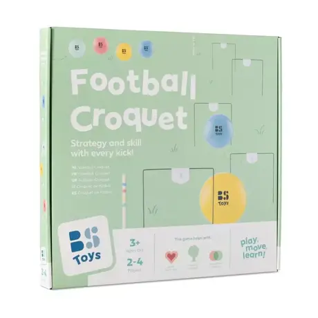 Футболен крокет с вратички – игра за точност от BS Toys