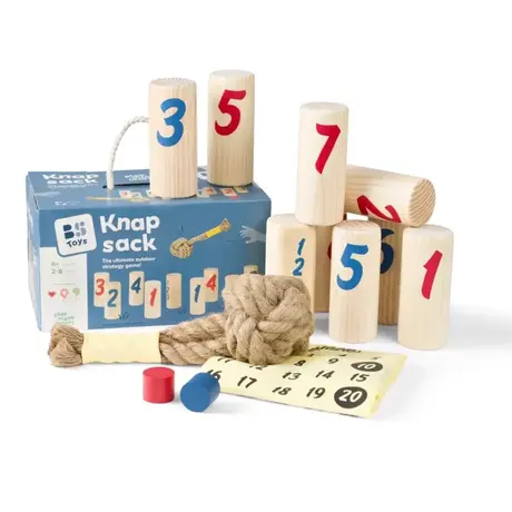 Дървена игра за точност с числа – BS Toys
