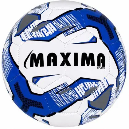 Футболна топка MAXIMA, Размер 5, 360 - 380 г, Синя 