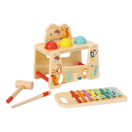 Tooky toy играчка ксилофон с топки и чукче