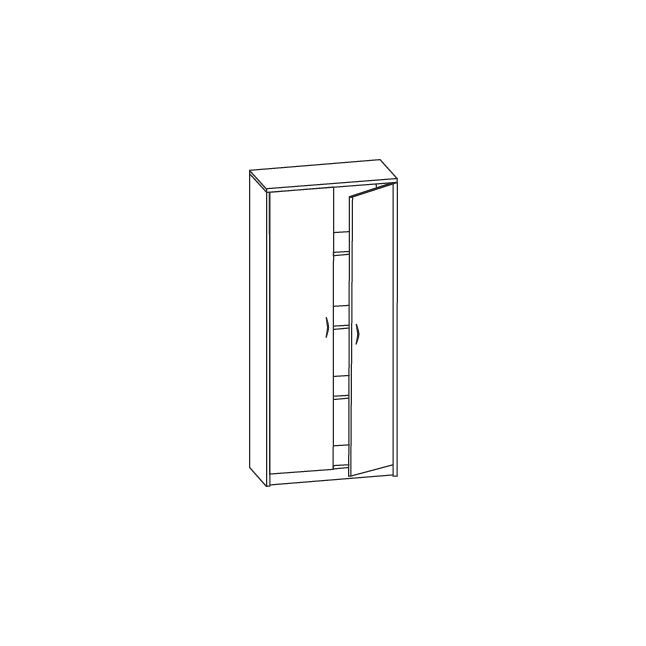 Секция Компакт M.10 70x35x160 cm 
