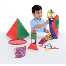 Конструктор Polydron (малък размер) - Геометрични фигури (223 части)