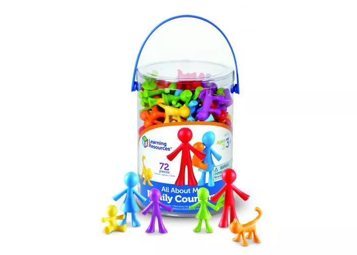 Моето семейство - броилки 72 бр., Learning Resources LER 3372