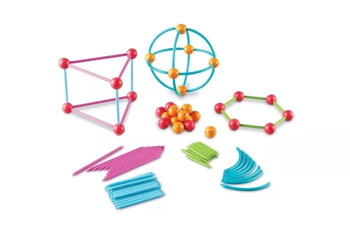 Комплект за изграждане на геометрични фигури, Learning Resources, LER 1776