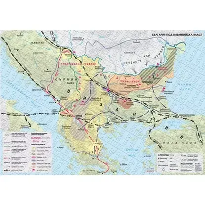 Карта Шумер и Акад, хетско царство