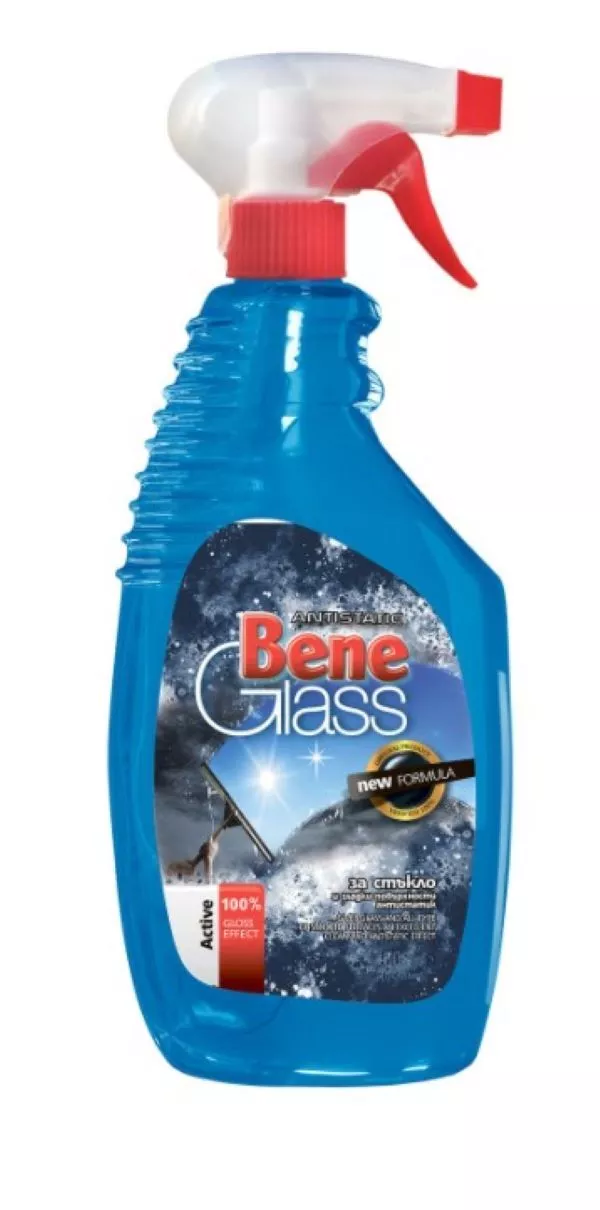Bene Препарат за почистване на стъкла, с помпа, 500 ml