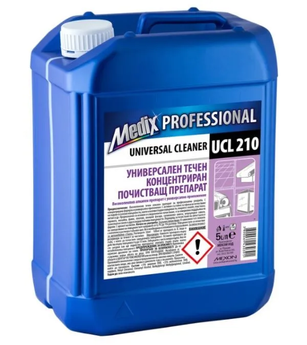 Medix ProfessionaL Концентриран почистващ препарат, универсален, течен, UCL 210, 5 L