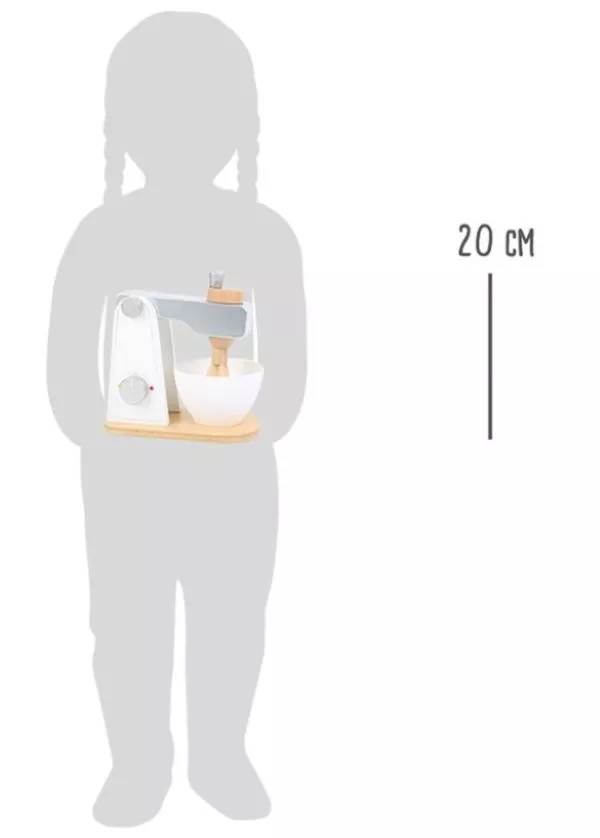 Small Foot Миксер, детски, дървен, 18 х 10 х 20 cm