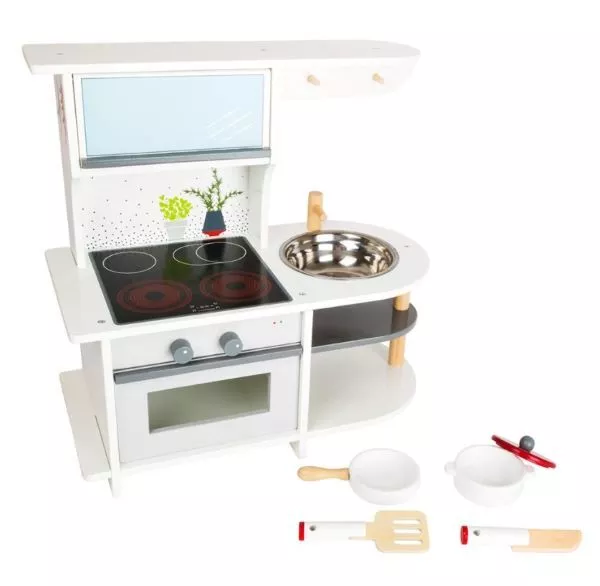 Small Foot Кухня за игра, дървена, 45 х 22 х 42 cm