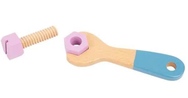Small Foot Куфарче с инструменти, детско, дървено, 43 части