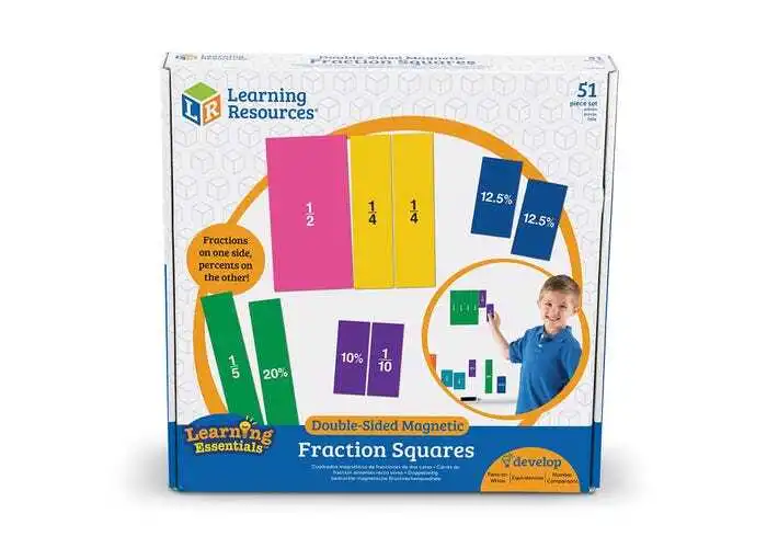 Дробни магнитни блокчета, Learning Resources, LER 1617