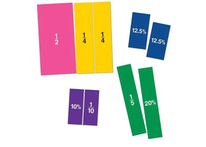 Дробни магнитни блокчета, Learning Resources, LER 1617