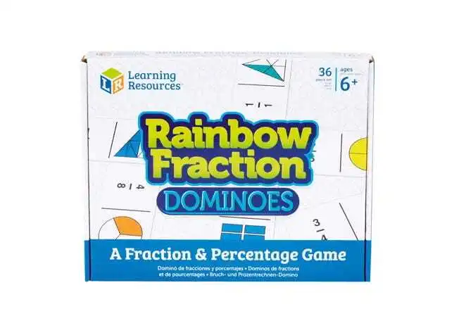 Домино с дроби, Learning Resources, LSP 2503-UK