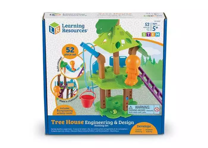 Конструирай дървена къщичка на дърво, Learning resources, LER 2844
