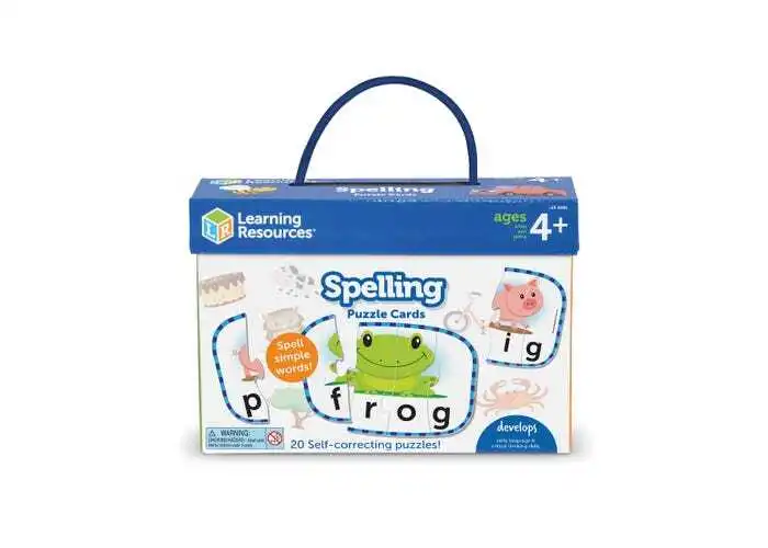 Пъзел за съставяне на кратки думи на английски език, Learning resources, LER 6086 