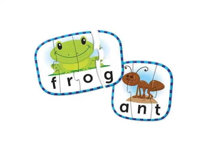 Пъзел за съставяне на кратки думи на английски език, Learning resources, LER 6086 
