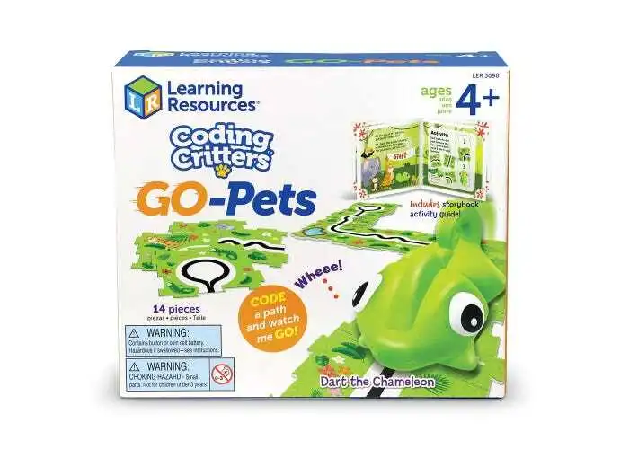 Кодиращи същества - Go-Pets - Dart the Chameleon, Learning resources, LER 3098