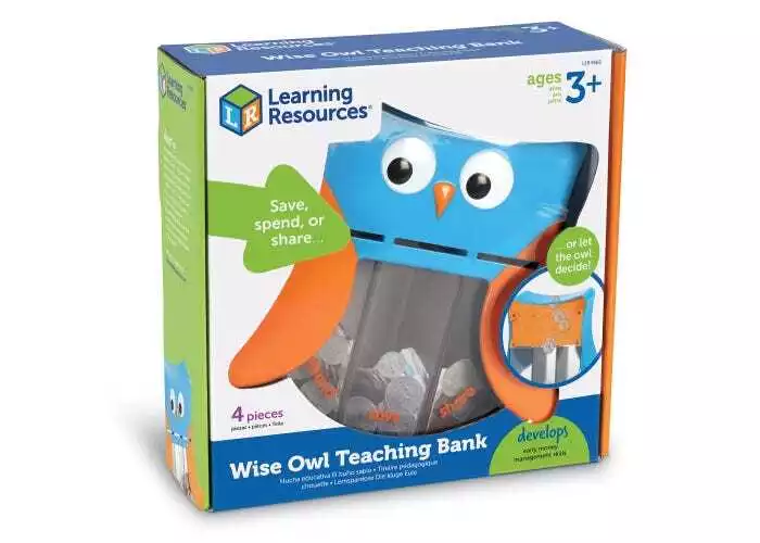 Касичка Мъдрият Бухал, Learning resources LER 9582