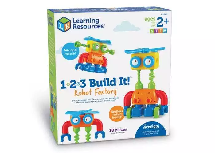 1-2-3 Build It! Построй си робот, Learning resources LER 2869