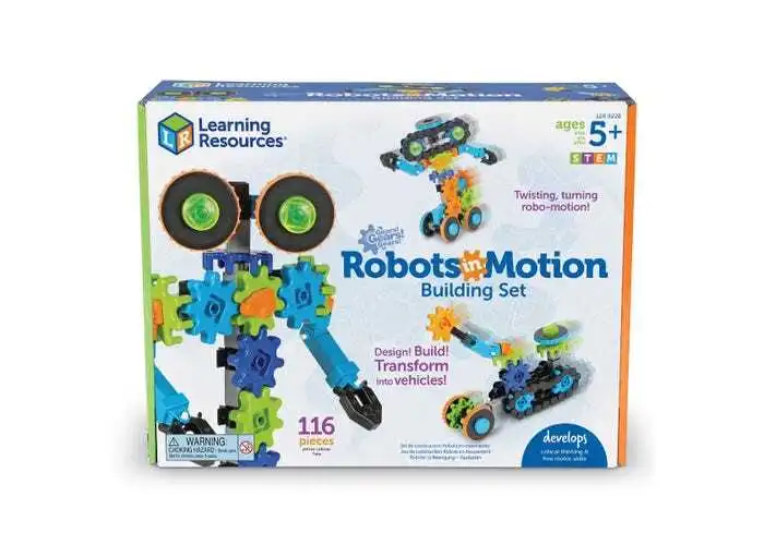 Gears! Gears! Gears!, Конструирай робот, Learning resources ,LER 9228