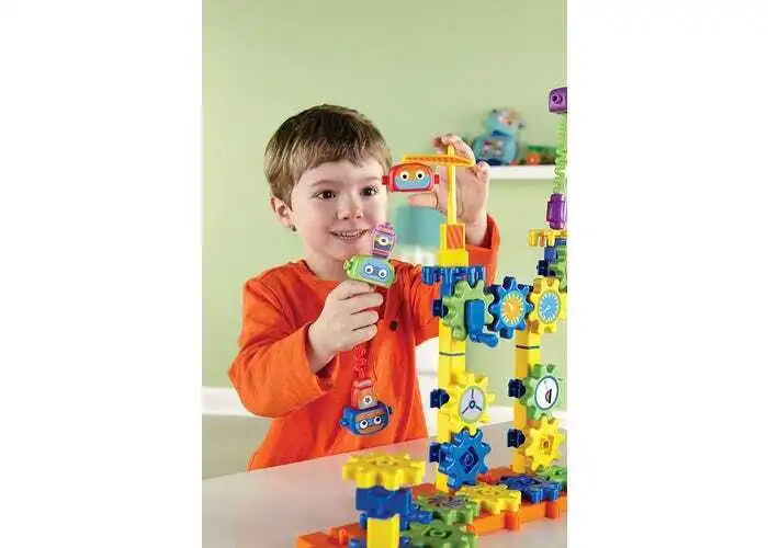 Gears! Gears! Gears! Комплект за изграждане на цветна градина, Learning resources LER 9225 