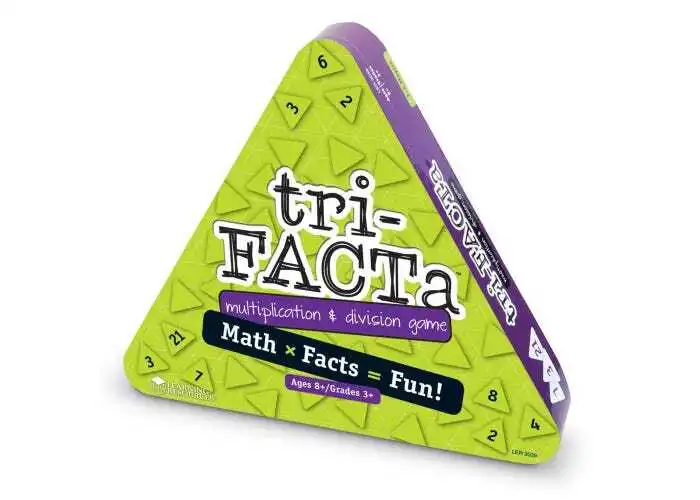 tri-FACTa! ™ Игра по математика - Умножение и деление, Learning Resources, LER 3039 
