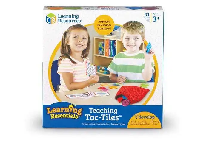 Тактилни геометрични фигури, Learning resources, LER 9075