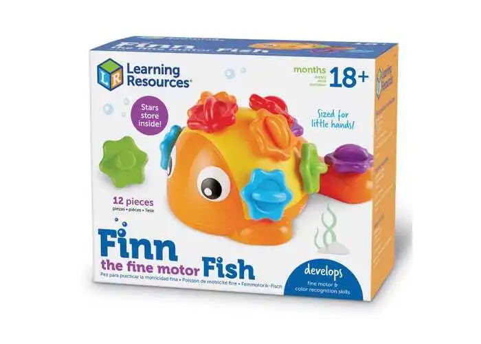 Рибката Фин - Играчка за фината моторика, Learning resources LER 9093 